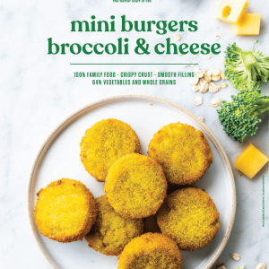 Mini burgers - broccoli & kaas